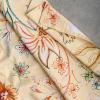 image:imageMaison d Hermine Kitchen Curtain Set for Windows 100 Cotton Set of Kitchen Curtain Valance for Home 2 Tier 28X36 and 1 Valance 56X18 Caf Gifts for Mothers Day Magnolia Mornings036  Luxury Loft  Peach