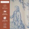 image:imageMaison d Hermine Kitchen Curtain Set for Windows 100 Cotton Set of Kitchen Curtain Valance for Home 2 Tier 28X36 and 1 Valance 56X18 Caf Gifts for Mothers Day Magnolia Mornings003  the Miller  Blue