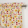 image:imageMaison d Hermine Kitchen Curtain Set for Windows 100 Cotton Set of Kitchen Curtain Valance for Home 2 Tier 28X36 and 1 Valance 56X18 Caf Gifts for Mothers Day Magnolia Mornings040  Basse Cour