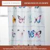 image:imageMaison d Hermine Kitchen Curtain Set for Windows 100 Cotton Set of Kitchen Curtain Valance for Home 2 Tier 28X36 and 1 Valance 56X18 Caf Gifts for Mothers Day Magnolia Mornings044  Blossoms in Spring