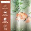 image:imageMaison d Hermine Kitchen Curtain Set for Windows 100 Cotton Set of Kitchen Curtain Valance for Home 2 Tier 28X36 and 1 Valance 56X18 Caf Gifts for Mothers Day Magnolia Mornings053  Winter Mornings