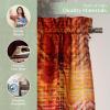 image:imageMaison d Hermine Kitchen Curtain Set for Windows 100 Cotton Set of Kitchen Curtain Valance for Home 2 Tier 28X36 and 1 Valance 56X18 Caf Gifts for Mothers Day Magnolia Mornings047  Thanksgiving Tartan