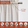 image:imageMaison d Hermine Kitchen Curtain Set for Windows 100 Cotton Set of Kitchen Curtain Valance for Home 2 Tier 28X36 and 1 Valance 56X18 Caf Gifts for Mothers Day Magnolia Mornings029  Fanny Lavender