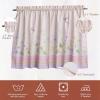 image:imageMaison d Hermine Kitchen Curtain Set for Windows 100 Cotton Set of Kitchen Curtain Valance for Home 2 Tier 28X36 and 1 Valance 56X18 Caf Gifts for Mothers Day Magnolia Mornings074  Magnolia Mornings