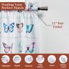 image:imageMaison d Hermine Kitchen Curtain Set for Windows 100 Cotton Set of Kitchen Curtain Valance for Home 2 Tier 28X36 and 1 Valance 56X18 Caf Gifts for Mothers Day Magnolia Mornings044  Blossoms in Spring