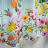 image:imageMaison d Hermine Kitchen Curtain Set for Windows 100 Cotton Set of Kitchen Curtain Valance for Home 2 Tier 28X36 and 1 Valance 56X18 Caf Gifts for Mothers Day Magnolia Mornings030  Jardin Dete  Mint