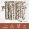 image:imageMaison d Hermine Kitchen Curtain Set for Windows 100 Cotton Set of Kitchen Curtain Valance for Home 2 Tier 28X36 and 1 Valance 56X18 Caf Gifts for Mothers Day Magnolia Mornings025  Dalida