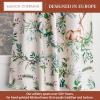 image:imageMaison d Hermine Kitchen Curtain Set for Windows 100 Cotton Set of Kitchen Curtain Valance for Home 2 Tier 28X36 and 1 Valance 56X18 Caf Gifts for Mothers Day Magnolia Mornings055  Holly Time