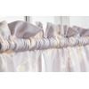 image:imageMaison d Hermine Kitchen Curtain Set for Windows 100 Cotton Set of Kitchen Curtain Valance for Home 2 Tier 28X36 and 1 Valance 56X18 Caf Gifts for Mothers Day Magnolia Mornings005  Equinoxe  Grey