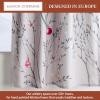 image:imageMaison d Hermine Kitchen Curtain Set for Windows 100 Cotton Set of Kitchen Curtain Valance for Home 2 Tier 28X36 and 1 Valance 56X18 Caf Gifts for Mothers Day Magnolia Mornings077  Fairy Christmas