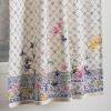 image:imageMaison d Hermine Kitchen Curtain Set for Windows 100 Cotton Set of Kitchen Curtain Valance for Home 2 Tier 28X36 and 1 Valance 56X18 Caf Gifts for Mothers Day Magnolia Mornings013  Faience