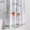 image:imageMaison d Hermine Kitchen Curtain Set for Windows 100 Cotton Set of Kitchen Curtain Valance for Home 2 Tier 28X36 and 1 Valance 56X18 Caf Gifts for Mothers Day Magnolia Mornings067  Christmas Tradition