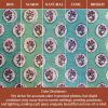 image:imageMaison d Hermine Kitchen Curtain Set for Windows 100 Cotton Set of Kitchen Curtain Valance for Home 2 Tier 28X36 and 1 Valance 56X18 Caf Gifts for Mothers Day Magnolia Mornings062  Provence