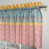 image:imageMaison d Hermine Kitchen Curtain Set for Windows 100 Cotton Set of Kitchen Curtain Valance for Home 2 Tier 28X36 and 1 Valance 56X18 Caf Gifts for Mothers Day Magnolia Mornings021  Marquise
