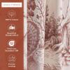 image:imageMaison d Hermine Kitchen Curtain Set for Windows 100 Cotton Set of Kitchen Curtain Valance for Home 2 Tier 28X36 and 1 Valance 56X18 Caf Gifts for Mothers Day Magnolia Mornings069  Holy Jouy  Brown