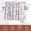 image:imageMaison d Hermine Kitchen Curtain Set for Windows 100 Cotton Set of Kitchen Curtain Valance for Home 2 Tier 28X36 and 1 Valance 56X18 Caf Gifts for Mothers Day Magnolia Mornings039  Chardon