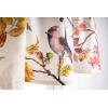 image:imageMaison d Hermine Kitchen Curtain Set for Windows 100 Cotton Set of Kitchen Curtain Valance for Home 2 Tier 28X36 and 1 Valance 56X18 Caf Gifts for Mothers Day Magnolia Mornings026  Equinoxe  Beige