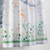 image:imageMaison d Hermine Kitchen Curtain Set for Windows 100 Cotton Set of Kitchen Curtain Valance for Home 2 Tier 28X36 and 1 Valance 56X18 Caf Gifts for Mothers Day Magnolia Mornings079  Snowy World