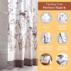 image:imageMaison d Hermine Kitchen Curtain Set for Windows 100 Cotton Set of Kitchen Curtain Valance for Home 2 Tier 28X36 and 1 Valance 56X18 Caf Gifts for Mothers Day Magnolia Mornings072  Meadow Florals  Brown