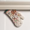 image:imageMaison d Hermine Oven Gloves 100 Cotton Oven Mitt 7 x 13 with Loop Heat Resistant BBQ Cooking Gloves for Thanksgiving Christmas Decorations Baking Handling Hot Pans Pack of 1 Recolte