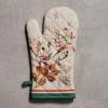 image:imageMaison d Hermine Oven Gloves 100 Cotton Oven Mitt 7 x 13 with Loop Heat Resistant BBQ Cooking Gloves for Thanksgiving Christmas Decorations Baking Handling Hot Pans Pack of 1 Recolte