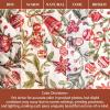 image:imageMaison d Hermine Oven Gloves 100 Cotton Oven Mitt 7 x 13 with Loop Heat Resistant Cooking Gloves for Thanksgiving Christmas Decorations Baking Handling Hot Pans Pack of 1 Reveillon Au Jardin