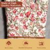 image:imageMaison d Hermine Oven Gloves 100 Cotton Oven Mitt 7 x 13 with Loop Heat Resistant Cooking Gloves for Thanksgiving Christmas Decorations Baking Handling Hot Pans Pack of 1 Reveillon Au Jardin