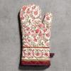image:imageMaison d Hermine Oven Gloves 100 Cotton Oven Mitt 7 x 13 with Loop Heat Resistant Cooking Gloves for Thanksgiving Christmas Decorations Baking Handling Hot Pans Pack of 1 Reveillon Au Jardin