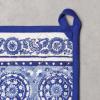 image:imageMaison d Hermine Pot Holders 100 Cotton Heat Resistant Potholders 8 x 8 Hot Pads with Loop BBQ Cooking Baking Gifts for Mothers Day Handling Hot Pans SpringSummer Pack of 2 Melodie Bleue