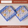 image:imageMaison d Hermine Pot Holders 100 Cotton Heat Resistant Potholders 8 x 8 Hot Pads with Loop BBQ Cooking Baking Gifts for Mothers Day Handling Hot Pans SpringSummer Pack of 2 Girassol