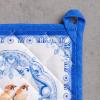 image:imageMaison d Hermine Pot Holders 100 Cotton Heat Resistant Potholders 8 x 8 Hot Pads with Loop Cooking Baking Gifts for Mothers Day Handling Hot Pans SpringSummer Pack of 1 Amsterdam Canals