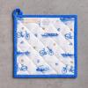 image:imageMaison d Hermine Pot Holders 100 Cotton Heat Resistant Potholders 8 x 8 Hot Pads with Loop Cooking Baking Gifts for Mothers Day Handling Hot Pans SpringSummer Pack of 2 Amsterdam Canals
