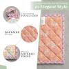 image:imageMaison d Hermine Pot Holders 100 Cotton Heat Resistant Potholders 8 x 8 Hot Pads with Loop for Thanksgiving Christmas Decorations BBQ Cooking Baking Handling Hot Pans Pack of 1 Harvest Festival