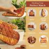 image:imageMaison d Hermine Pot Holders 100 Cotton Heat Resistant Potholders 8 x 8 Hot Pads with Loop for Thanksgiving Christmas Decorations BBQ Cooking Handling Hot Pans Pack of 1 Thanksgiving Tartan