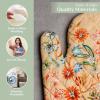 image:imageMaison dHermine Oven Gloves 100 Cotton Oven Mitt 7 x 13 with Loop Heat Resistant BBQ Cooking Gloves Baking Grilling Gifts for Mothers Day SpringSummer Pack of 1 Luxury Loft  Peach