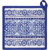 image:imageMaison d Hermine Pot Holders 100 Cotton Heat Resistant Potholders 8 x 8 Hot Pads with Loop BBQ Cooking Baking Gifts for Mothers Day Handling Hot Pans SpringSummer Pack of 1 Melodie Bleue