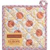 image:imageMaison d Hermine Pot Holders 100 Cotton Heat Resistant Potholders 8 x 8 Hot Pads with Loop for Thanksgiving Christmas Decorations BBQ Cooking Baking Handling Hot Pans Pack of 1 Harvest Festival