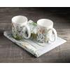 image:imageMaison d Hermine Coffee Mug with Handle Fine Bone China Mugs Pack of Two Tea Cups for Hot Beverages Cappuccino Latte Home Restaurant Gifts for Mothers day Christmas Tradition  Pack of 2 15 Ounce001  Fleurs De Mai  Pack of 2