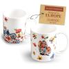 image:imageMaison d Hermine Coffee Mug with Handle Fine Bone China Mugs Pack of Two Tea Cups for Hot Beverages Cappuccino Latte Home Restaurant Gifts for Mothers day Christmas Tradition  Pack of 2 15 Ounce021  Happy Florals  High Summer Pack of 2