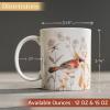 image:imageMaison d Hermine Coffee Mug with Handle Fine Bone China Mugs Pack of Two Tea Cups for Hot Beverages Cappuccino Latte Home Restaurant Gifts for Mothers day Christmas Tradition  Pack of 2 15 Ounce025  Meadow Florals Beige  Meadow Morning