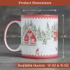 image:imageMaison d Hermine Coffee Mug with Handle Fine Bone China Mugs Pack of Two Tea Cups for Hot Beverages Cappuccino Latte Home Restaurant Gifts for Mothers day Christmas Tradition  Pack of 2 15 Ounce043  Rural Christmas  Jokkmokk