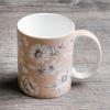 image:imageMaison d Hermine Coffee Mug with Handle Fine Bone China Mugs Pack of Two Tea Cups for Hot Beverages Cappuccino Latte Home Restaurant Gifts for Mothers day Christmas Tradition  Pack of 2 15 Ounce011  Pretty Autumn  Mono Autumn