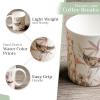 image:imageMaison d Hermine Coffee Mug with Handle Fine Bone China Mugs Pack of Two Tea Cups for Hot Beverages Cappuccino Latte Home Restaurant Gifts for Mothers day Christmas Tradition  Pack of 2 15 Ounce025  Meadow Florals Beige  Meadow Morning
