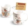 image:imageMaison d Hermine Coffee Mug with Handle Fine Bone China Mugs Pack of Two Tea Cups for Hot Beverages Cappuccino Latte Home Restaurant Gifts for Mothers day Christmas Tradition  Pack of 2 15 Ounce030  Whitish Shabby Chique  Pack of 2