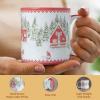 image:imageMaison d Hermine Coffee Mug with Handle Fine Bone China Mugs Pack of Two Tea Cups for Hot Beverages Cappuccino Latte Home Restaurant Gifts for Mothers day Christmas Tradition  Pack of 2 15 Ounce043  Rural Christmas  Jokkmokk