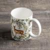 image:imageMaison d Hermine Coffee Mug with Handle Fine Bone China Mugs Pack of Two Tea Cups for Hot Beverages Cappuccino Latte Home Restaurant Gifts for Mothers day Christmas Tradition  Pack of 2 15 Ounce018  Holly Time  Biche