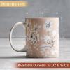 image:imageMaison d Hermine Coffee Mug with Handle Fine Bone China Mugs Pack of Two Tea Cups for Hot Beverages Cappuccino Latte Home Restaurant Gifts for Mothers day Christmas Tradition  Pack of 2 15 Ounce011  Pretty Autumn  Mono Autumn