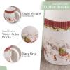 image:imageMaison d Hermine Coffee Mug with Handle Fine Bone China Mugs Pack of Two Tea Cups for Hot Beverages Cappuccino Latte Home Restaurant Gifts for Mothers day Christmas Tradition  Pack of 2 15 Ounce031  Christmas Tradition  Pack of 2