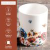 image:imageMaison d Hermine Coffee Mug with Handle Fine Bone China Mugs Pack of Two Tea Cups for Hot Beverages Cappuccino Latte Home Restaurant Gifts for Mothers day Christmas Tradition  Pack of 2 15 Ounce021  Happy Florals  High Summer Its Summer