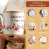 image:imageMaison d Hermine Coffee Mug with Handle Fine Bone China Mugs Pack of Two Tea Cups for Hot Beverages Cappuccino Latte Home Restaurant Gifts for Mothers day Christmas Tradition  Pack of 2 15 Ounce009  Happy Florals  Sweety Roses Are Red